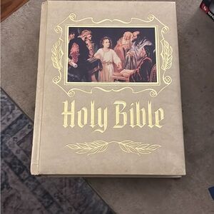 Large Holy Bible MASTER REFERENCE EDITION Family Heirloom KJV